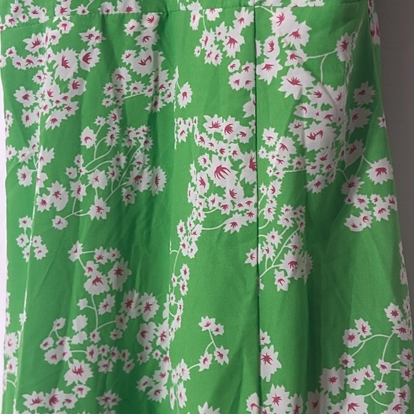 Love Harmony Green Floral Maxi Dress Womens Size Small lime green new w tag - Picture 5 of 12